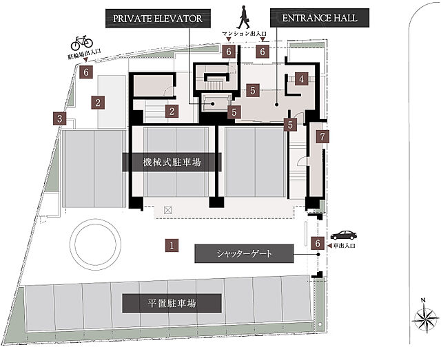 イノバス八事紅葉園 共用部