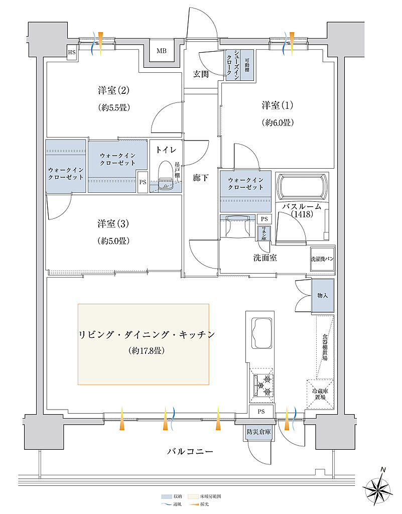 イノバス名古屋テラス 間取り BB