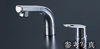 イノバス香椎駅前 シングルレバーシャワー水栓（ノズル引出機能付）