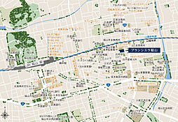 ブランシエラ福山 現地案内図