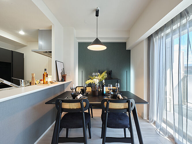 グランドパレス堺上野芝 ザ・グランドガーデン ダイニング・キッチン（207号室）