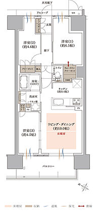 プラネスーペリア グラン大津瀬田 間取り C