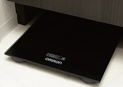 ヘルスメーター収納スペース