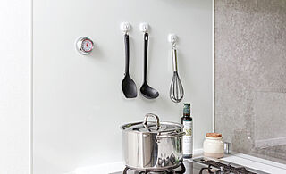 パレステージ横浜田奈 ホーローキッチンパネル