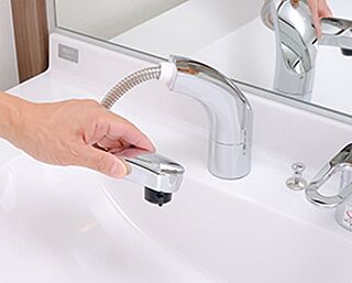 アクタス籠町グランミライ シングルレバーシャワー水栓