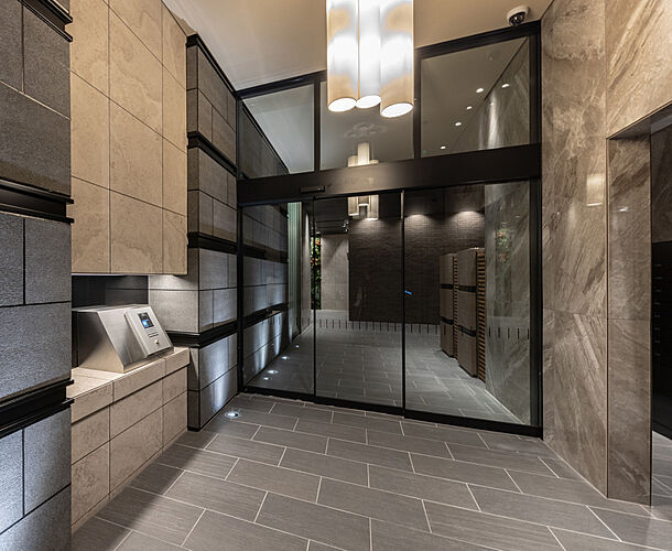 アクタス籠町グランミライ エントランスホール写真