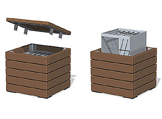 オーベルグランディオ川崎久地ヒルズ かまどベンチ