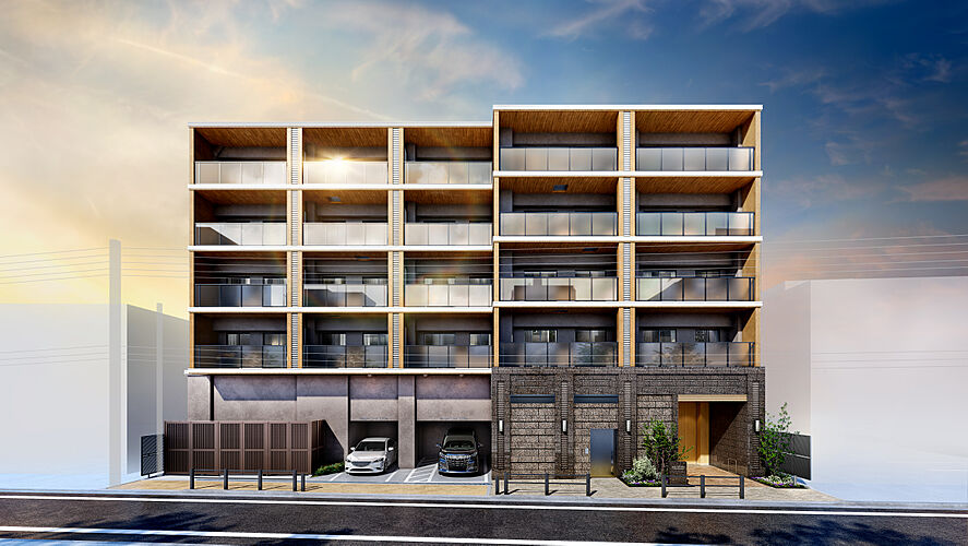 オーベルアーバンツ東武練馬 建物外観完成予想CG