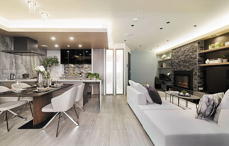 ブランシエラ国分中央 リビング・ダイニング