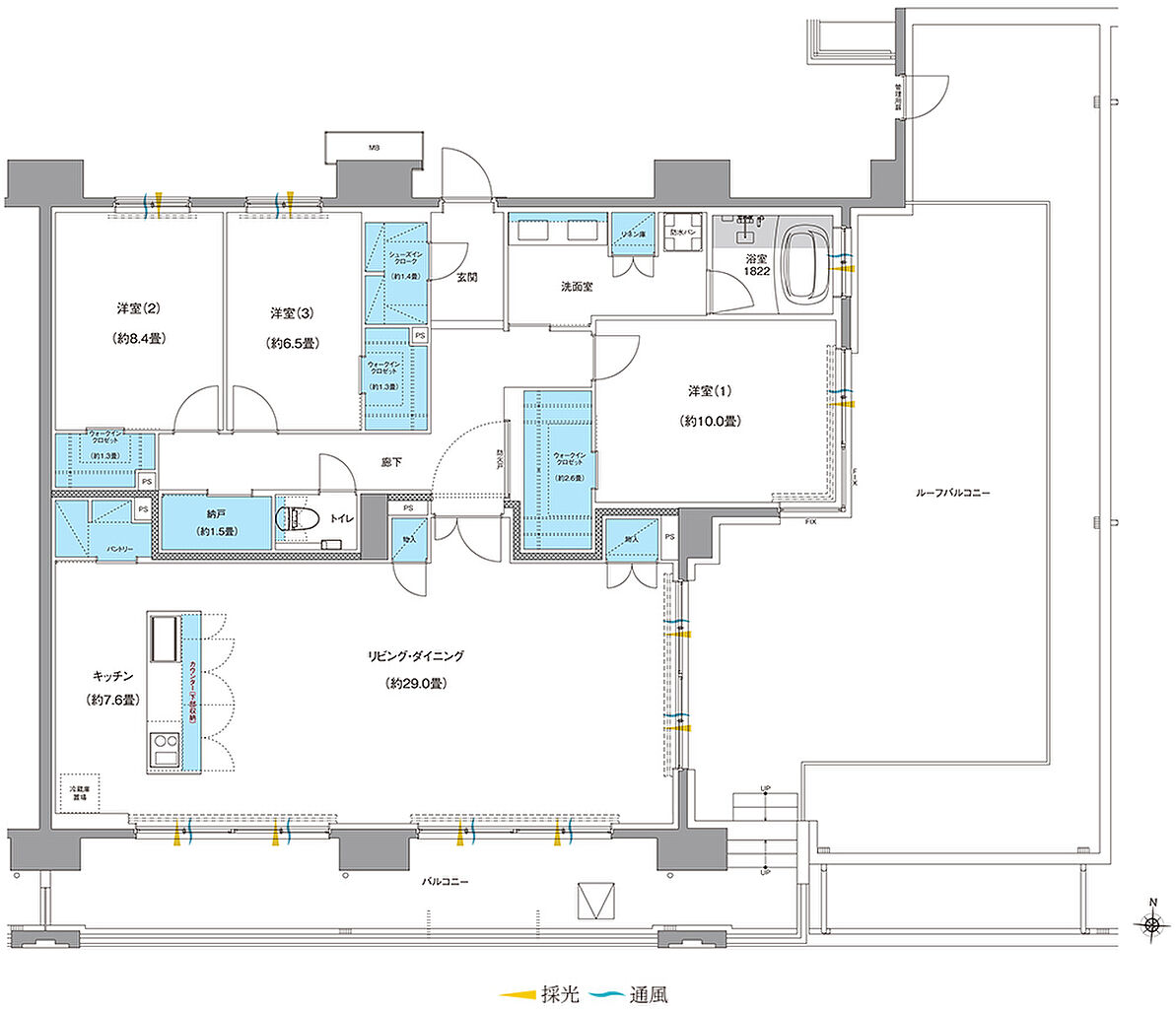ブランシエラ南洲門前通り 間取り S