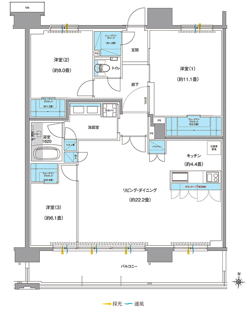 ブランシエラ南洲門前通り 間取り Q【PREMIUM PLAN】
