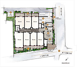 グローベル十条 ザ・レジデンス 共用部