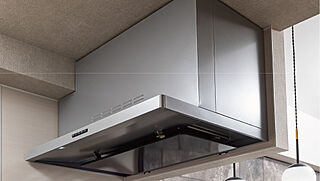 グローベル草加 ザ・プレミア ホーロー整流板付きレンジフード