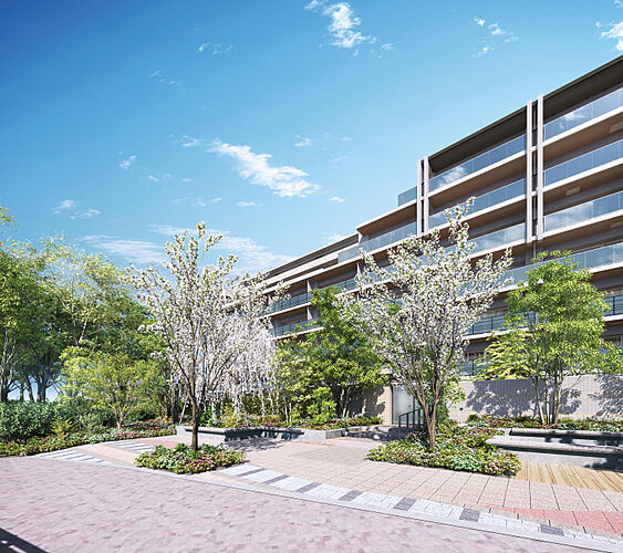 バウス加賀 コミュニティスペース完成予CG