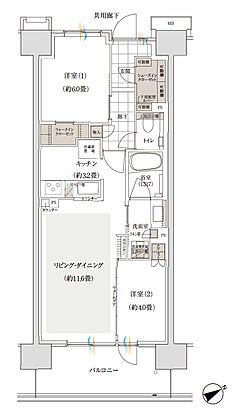 バウス加賀 間取り C5