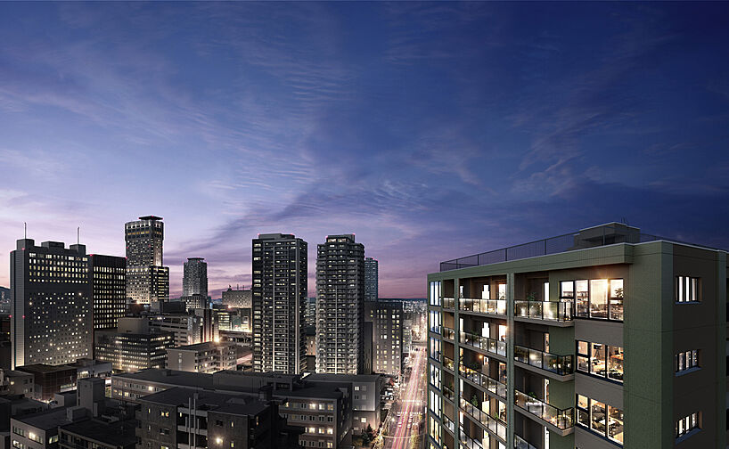 レ・ジェイド札幌大通ザ・タワー 共用部