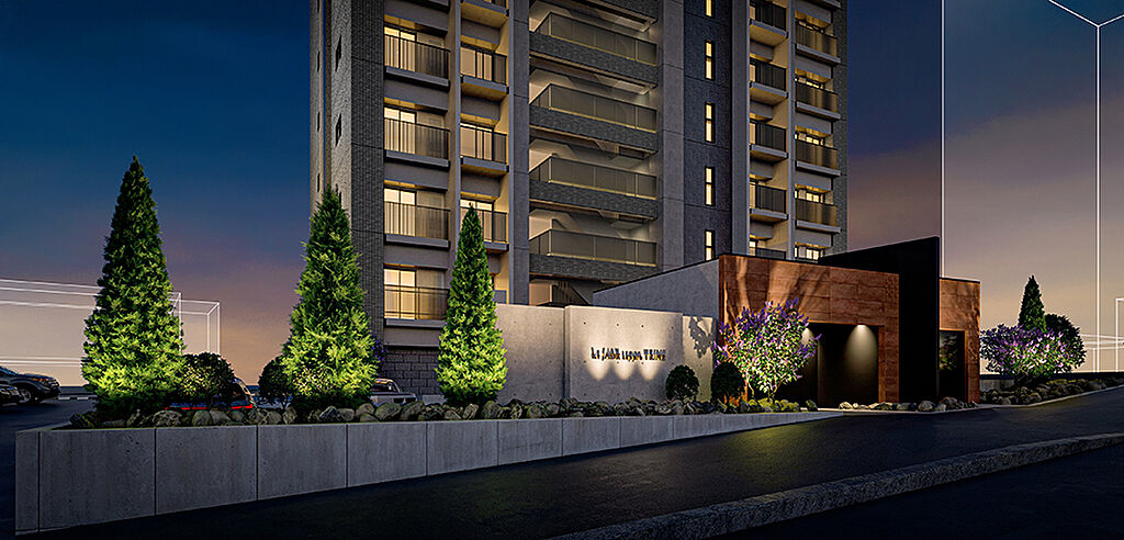 レ・ジェイド札幌手稲 外観完成予想図