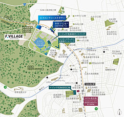 エスコンフィールドタワー 現地案内図