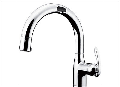 タッチレス浄水器一体型水栓