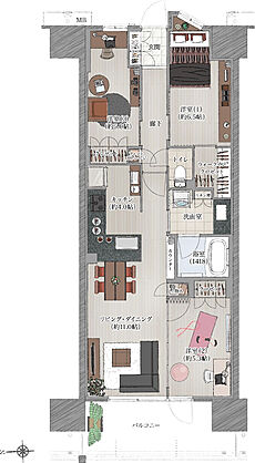 葵クロスタワー 間取り G