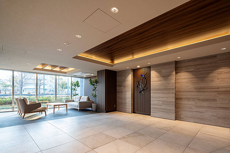 プライムパークス横浜並木 ザ・レジデンス エントランスホール