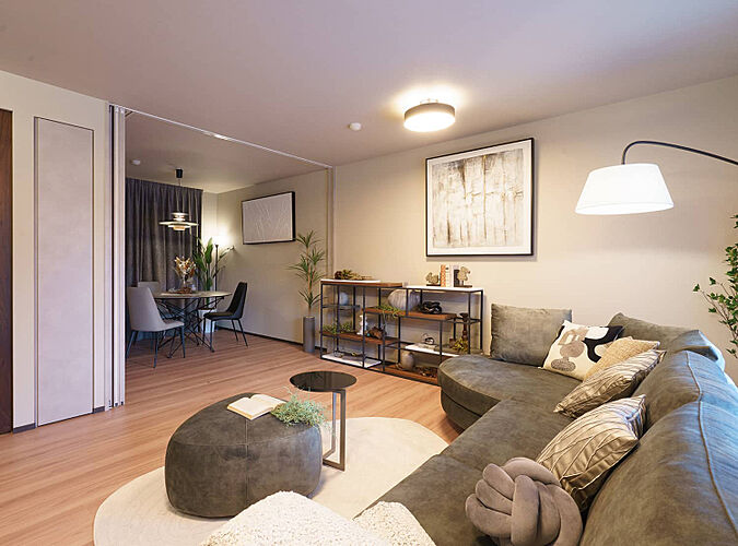 バースシティ・ザ・マーク溝の口 リビング・ダイニング