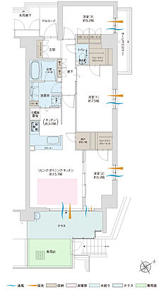 グランドパレス上小田井 間取り Lg