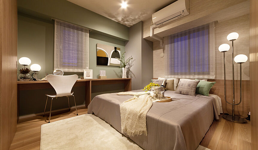 ウエリスつくばみどりの マスターベッドルーム