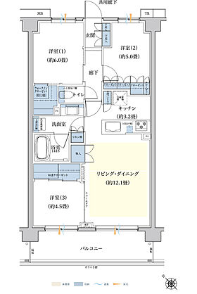 グレーシア海老名さがみ野テラス 間取り B