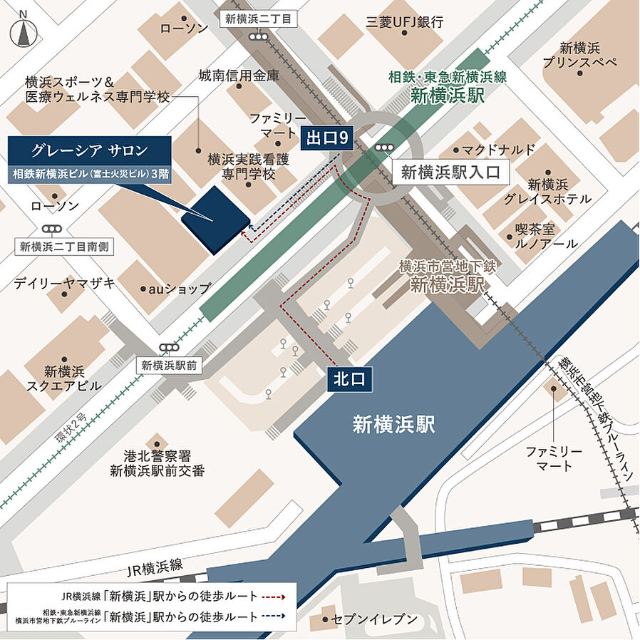 グレーシア海老名かしわ台：モデルルーム地図