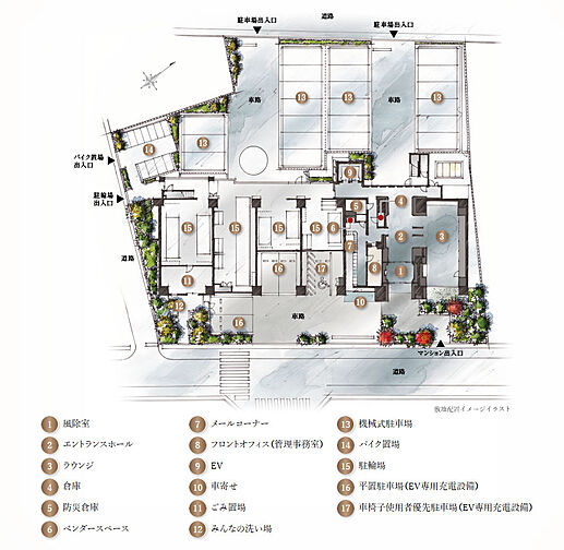 ブランシエラ浜松 ザ・レジデンス 共用部