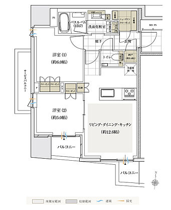 アトラス明大前 間取り A