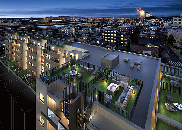 シンビエンス世田谷尾山台 共用部