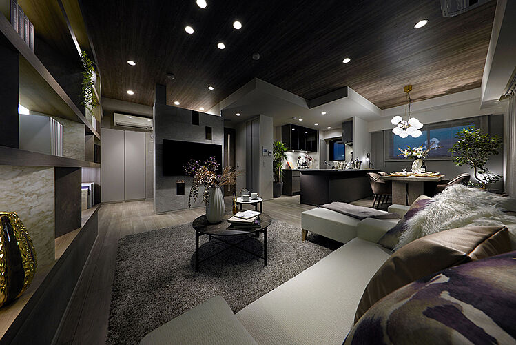 レジデンシャル枚方 リビング・ダイニング