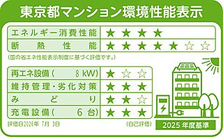 シエリア深川木場 東京都マンション環境性能表示