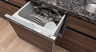 シティハウス堤通雨宮町 スライド式食器洗い乾燥機