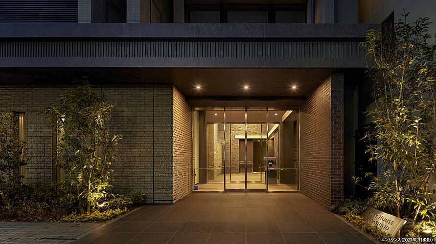 シティハウス武蔵野 エントランス竣工写真