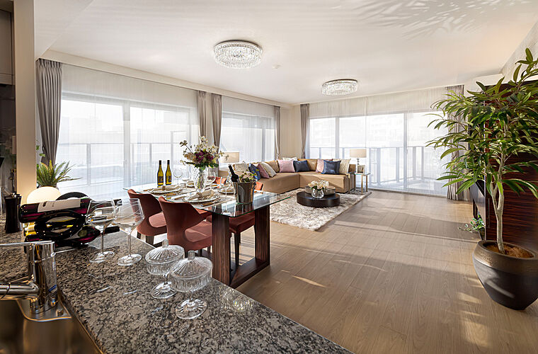 シティテラス文京小石川 リビング・ダイニング（A-Qrタイプ）