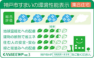 ベイシティタワーズ神戸 EAST 環境性能表示