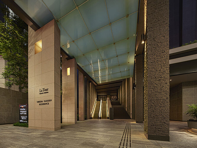 梅田ガーデンレジデンス エントランス