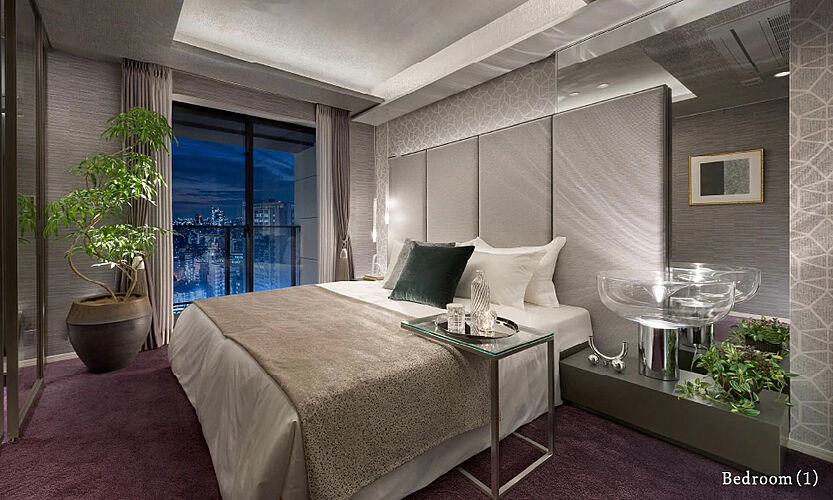 シティタワー虎ノ門 ベッドルーム