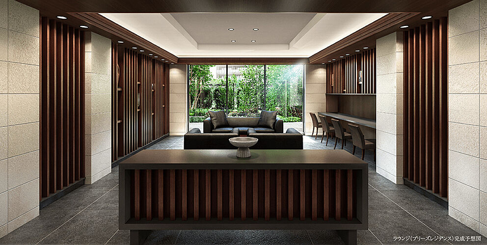 シティハウス平井 ラウンジ（ブリーズレジデンス）完成予想図
