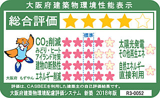 シティテラス若江岩田 大阪府建築物環境性能表示