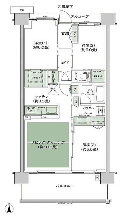 タイプ：B-D1-標準