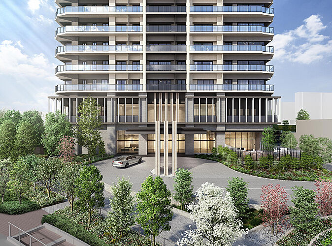 シティタワー千住大橋 エントランス完成予想図