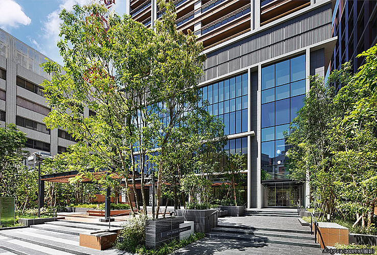 シティハウス横浜 エントランス