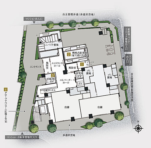 シティタワーズ板橋大山ノースタワー 共用部