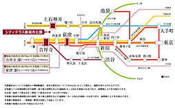 シティテラス善福寺公園 アクセス図