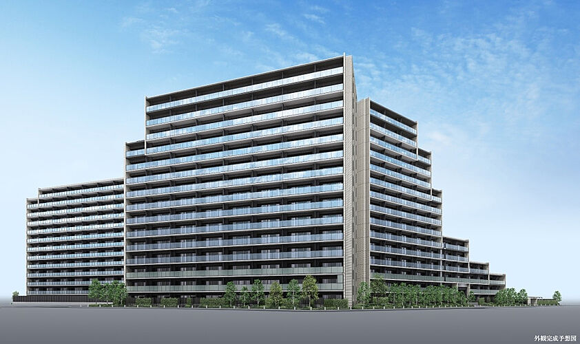 シティテラス赤羽THE WEST 外観完成予想図