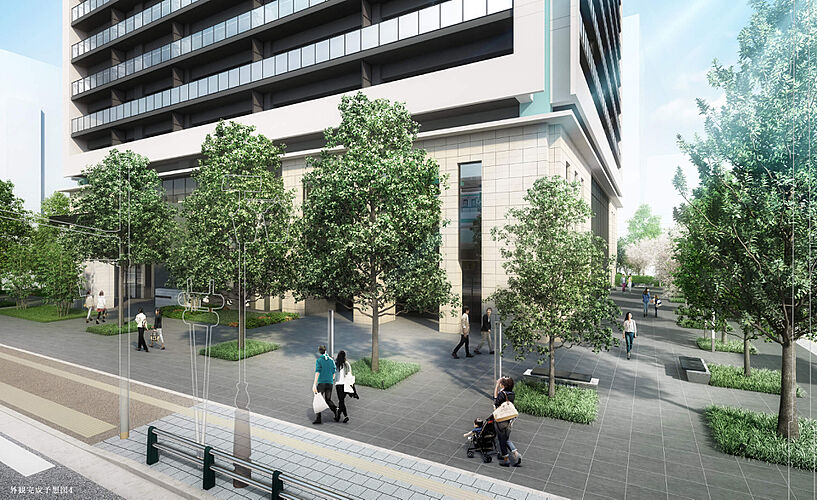 シティタワー綾瀬 外観完成予想図